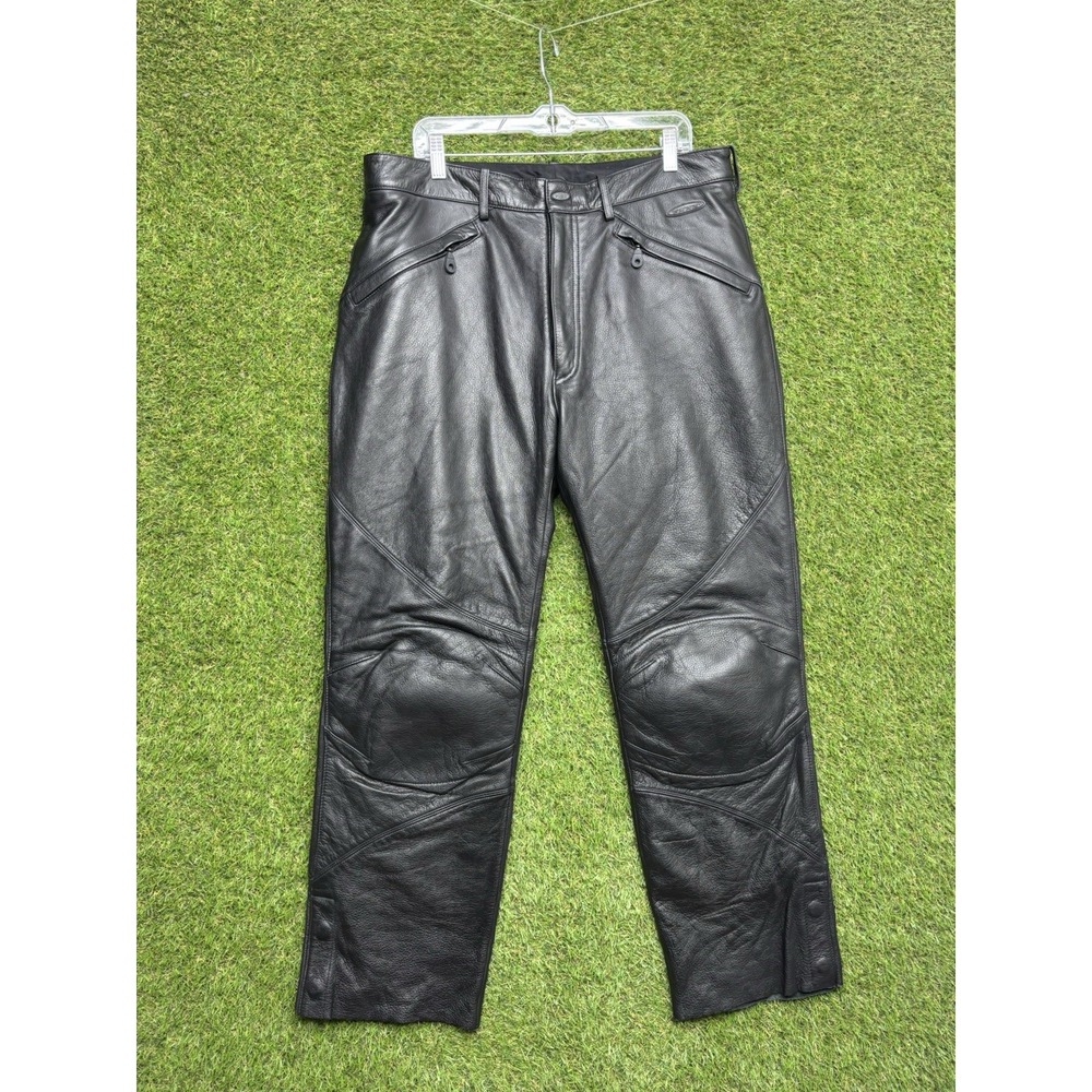 Harley Davidson FXRG Leather Pants Mens 36 Armored Touring Motorcycle Riding
